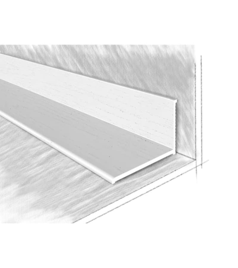 ალუმინის შიგა კუთხე 22,5X12,6მმ #2212-012М 2,70მ Дуб Вайт მწარ. KTM