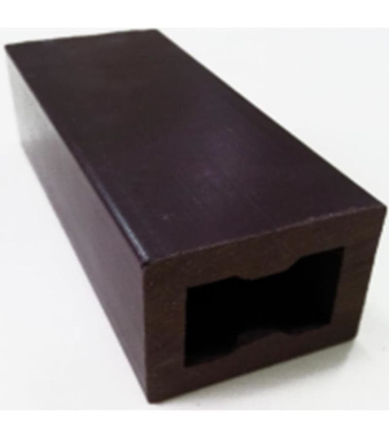 პლას. გარე ოთხკუთხა დეკი ზომა: 4*3-სმ #40H30-B WPC Joist ფერი #HS108 Dark grey