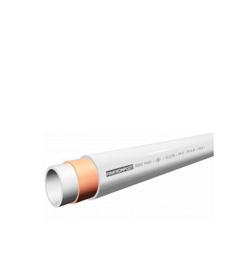 მილი 75 კომპოზიტი PN 20 (თეთრი) Firat