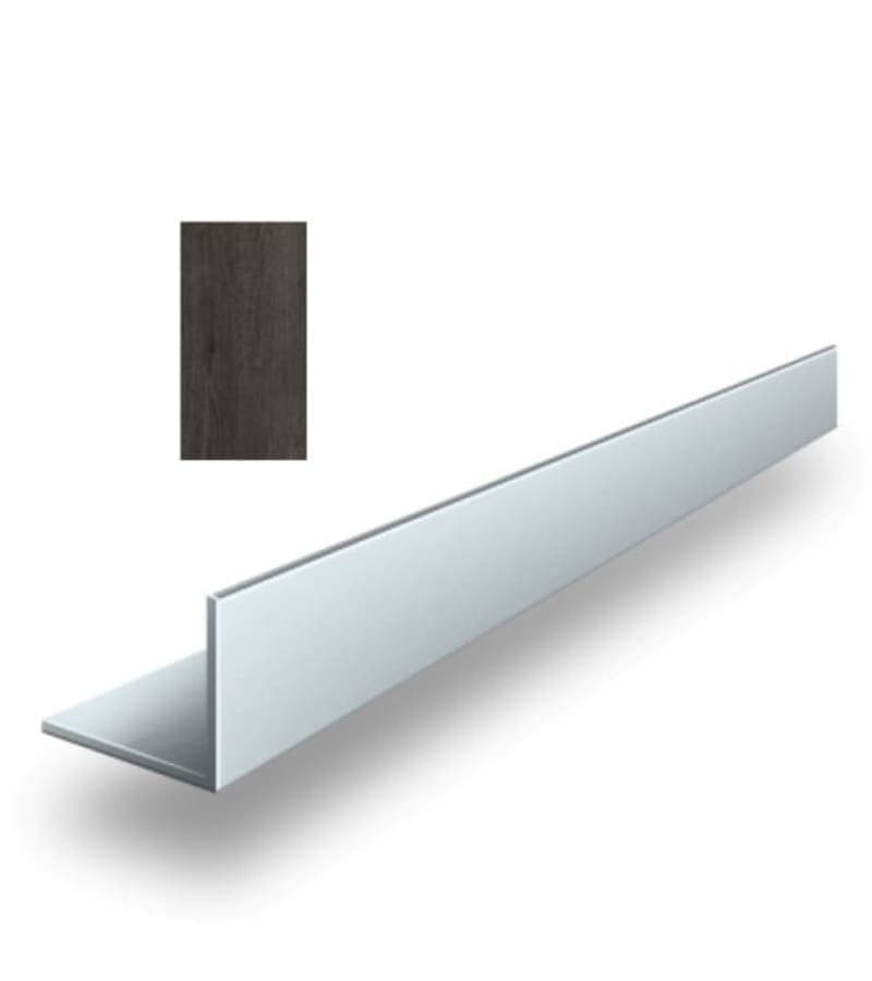 ალუმინის კუთხე 25მმ 2,7მ ფერი. WENGE მწარ. PROPLAST