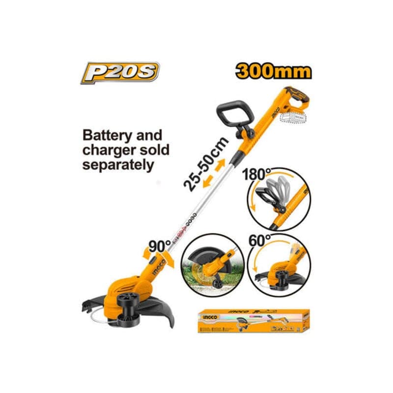 ბალახის სათიბი 20V Lithium-Ion (CGTLI20328) INGCO