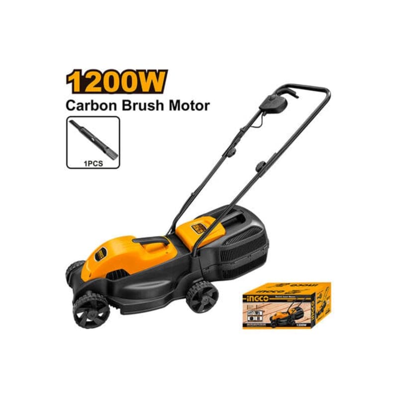 გაზონის ელექტრო სათიბი მანქანა 1200W INGCO (LM321)