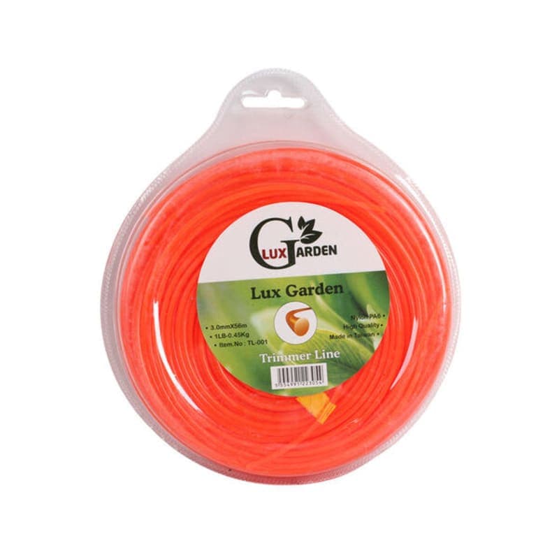 ტრიმერის ძუა 3.0 მმX56 მ Round Lux Garden TL-001