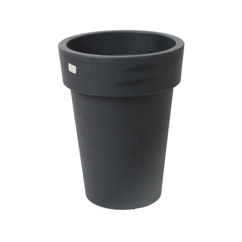 პლასტმასის ქოთანი DLOFS შავი 250მმ S433