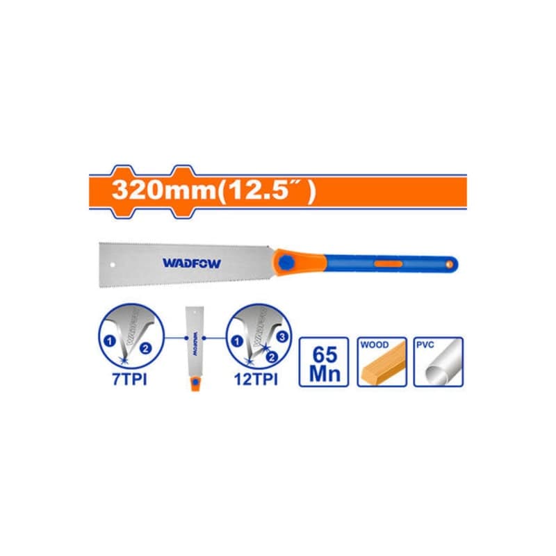 ბაღის ხერხი ხმალა ხერხი 12.5" (WHWD112) WADFOW