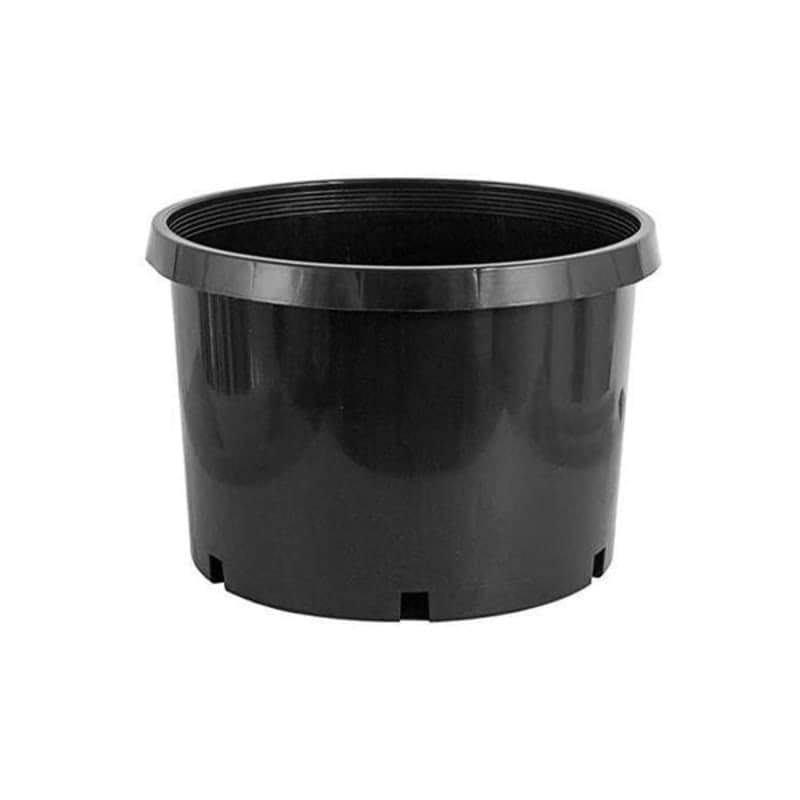 პლასტმასის ქოთანი 35 ლ შავი