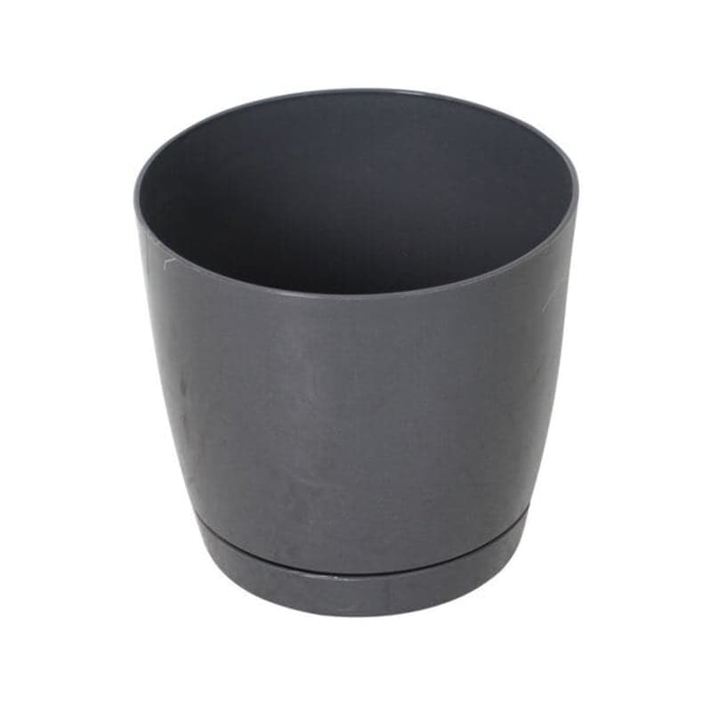 ქოთანი პლასტმასის DUOP 120მმ ნაცრისფერი 426U