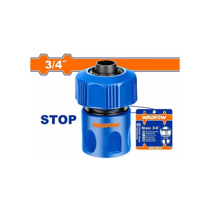 მილის გადასაბმელი პლასტმასის 3/4 (WQC2E34) WADFOW
