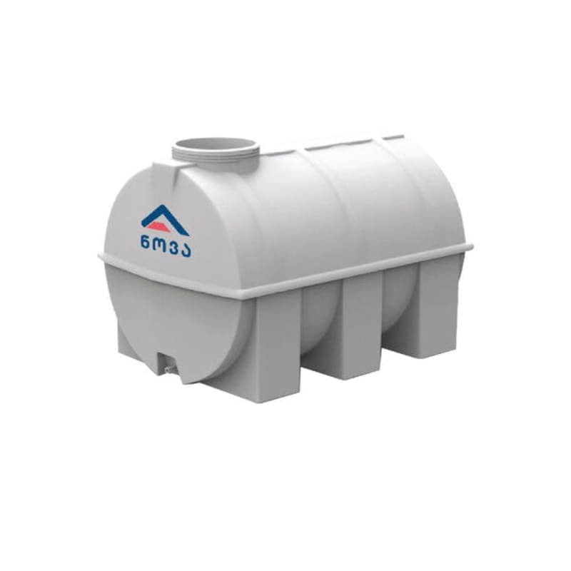 500 ლ ერთშრიანი ნატურალი (თეთრი) ცილინდრულ-ჰორიზონტალური ავზი NOVA