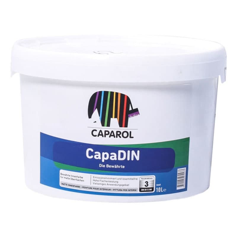 10 ლ ინტერიერის საღებავი CAPAROL Capadin