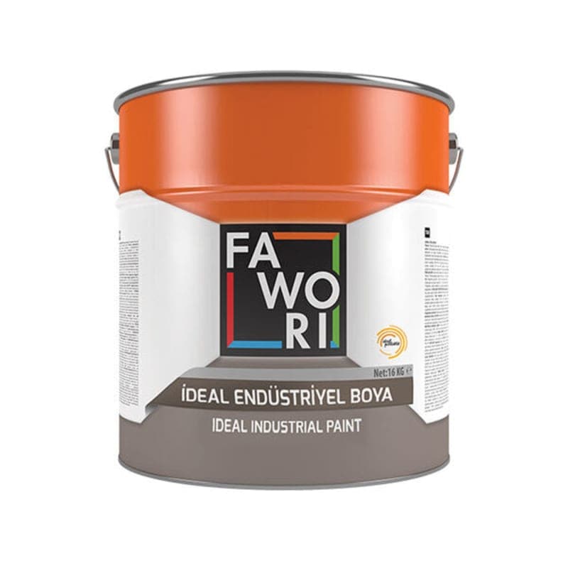 2.5 კგ ნიტრო საღებავი გლუვი შავი FWR İDEAL PAR.END.BOYA MAT BEYAZ