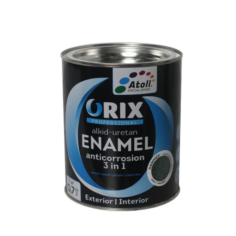 0.7კგ ანტიკოროზიული საღებავი ნაძვი ORIX HAMMER