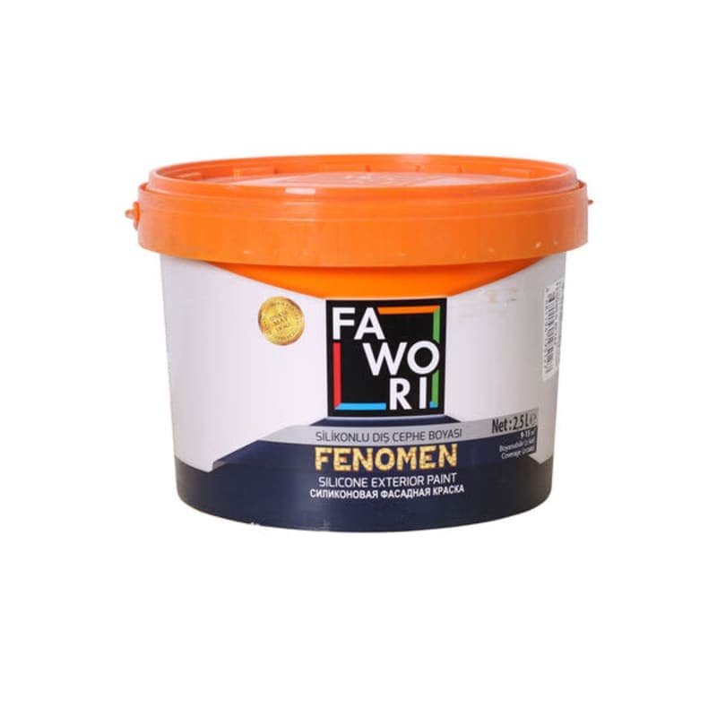 2,5ლ საღებავი თეთრი FWR SİL.DC FENOMEN BEYAZ 2.5LT