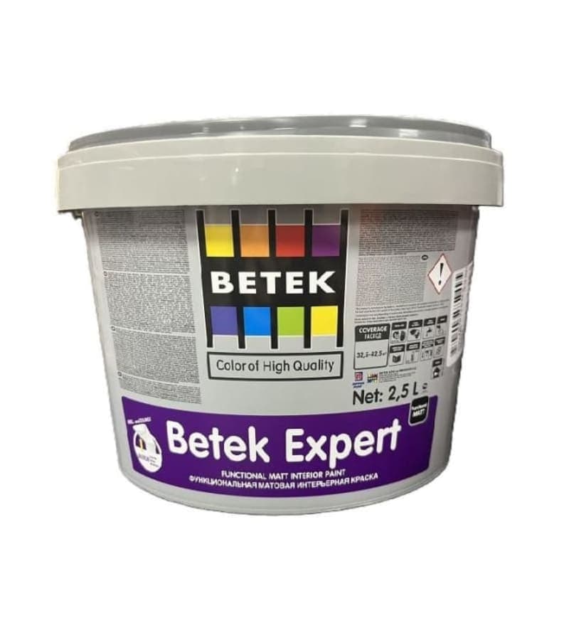 საღებავი BETEK EXPERT 2.5ლტ