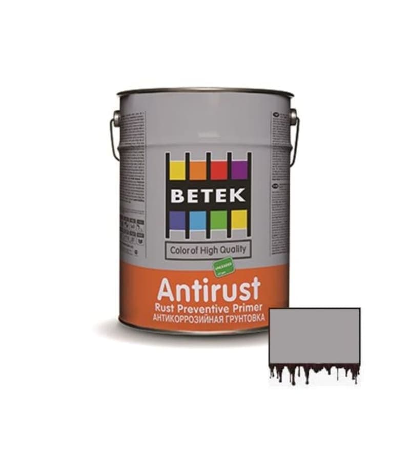საღებავი Betek Antirust 0.75ლტ ნაცრისფერი